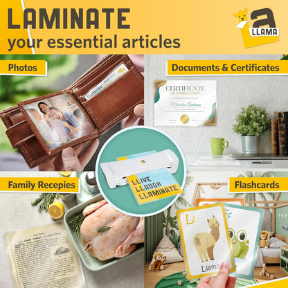 50 Pack Thermal Laminating Pouches 9” x 14.5”, 3 Mil Thick, Suited for Legal Size Laminating Sheets 8.5 x 14