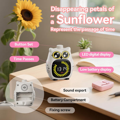 99-Minute Digital Visual Timer for Kids - Silent Countdown Timer for Classroom, Kitchen, Work, ADHD & Time Management | Back to School Gift