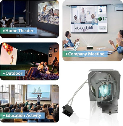 BL-FP240E/SP.78V01GC01 Replacement Projector Lamp Bulb Compatible with Optoma HD143X HD243X HD27E UHD60 UHD30 UHD50 UHD50X UHD51 UHD51A UHD52ALV HD39darbee HD144X WU336 EH334 EH335