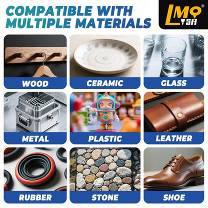 Super Glue Clear Liquid, Thin Strong CA Glue All Purpose for Plastic Ceramic Glass Metal Fletching Pottery Wood Shoes Rubber Crafts 3D Printed Parts, Instant Heavy Duty Cyanoacrylate Adhesives