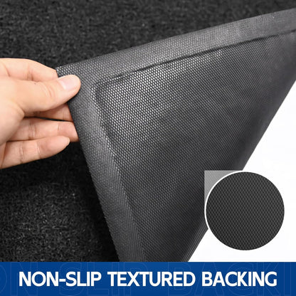 Sturdy Front Door Mat, 48" x 36" Heavy Duty Indoor Outdoor Doormat for Entryway, Fade Resistant, Waterproof Low Profile Entry Mat, Non Slip Welcome Mat for Outside Entrance, Patio, Home