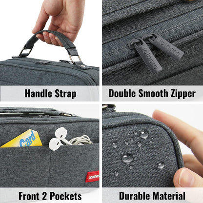 Pencil Case, Large Capacity Pencil Case Organizer; Double Zipper Storage Bag; Big Pencil Pouch for College School Office Teen Girl Boy Men Women Adult