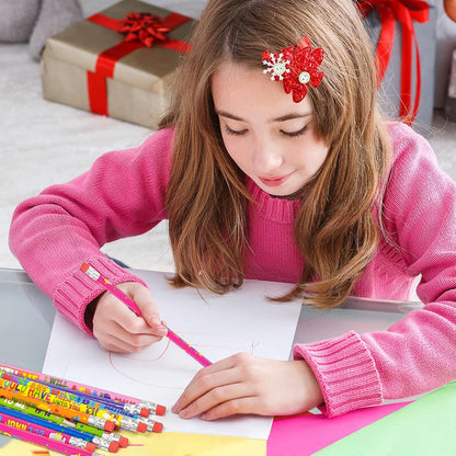 Cinrobiye 100 PCS Bible Pencils Bulk,Christian Gifts for Children Wood Pencils with Erasers Inspirational Religious Supplies for School Prizes Classroom Exchange Gift Party Favors,Stationary Gifts