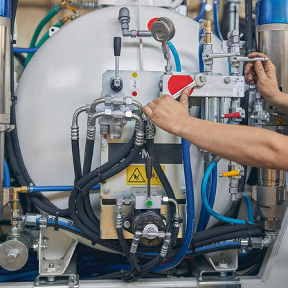 ChromaLabel 1.50 Inch Round Label Permanent Color Code Dot Stickers, 500 Labels per Dispenser Box, Black