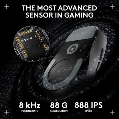 Logitech G Pro X Superlight 2 Lightspeed Wireless Gaming Mouse + G Pro X 2 Wireless Gaming Headset Bundle - Black