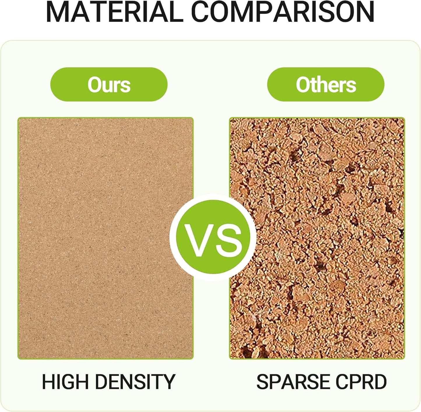 AKTOP Cork Board Bulletin Board 12x12, 1/2" Thick Cork Board Tiles 12 Pack, Small Square Pin Board for Wall, Self Adhesive Corkboards with 120 Push Pin Wood Clips for School, Home & Office