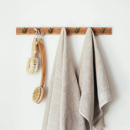 Hotop 30 Pieces Push Pin Wall Hooks Metal Thumb Tack Hangers Iron Alloy Nail Decorative Picture Hooks for 20 Lbs Home Office School Party Supply (Bronze)