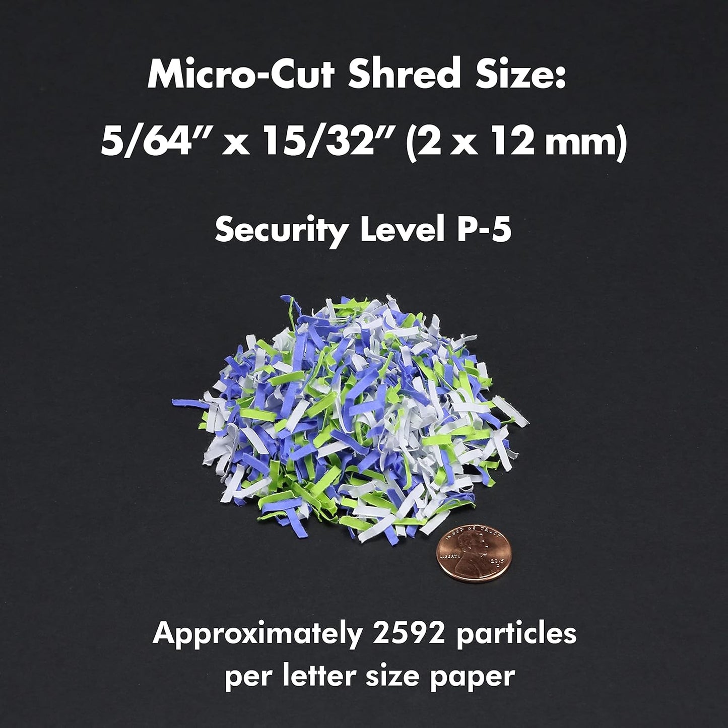 Aurora Commercial Grade 400-Sheet Auto Feed High-Security Micro-Cut Paper Shredder/ 240 Minutes/Security Level P-5