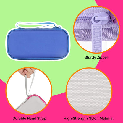 Hard Case Replacement for Texas Instruments TI-30XIIS TI-30XS TI-30Xa TI-36X Pro Scientific Calculator Case Only (Pink + Off White Case)