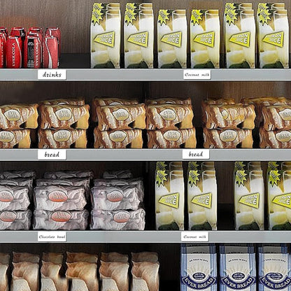 40-Pack Dry Erase Magnetic Labels - Waterproof, Eco-Friendly, Reusable Magnetic Name Tags for Classroom, Office, Cabinet, Whiteboard, Fridge & More (White, 2x4 Inches)…