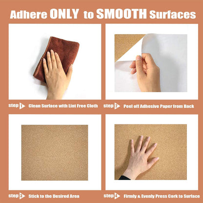 SUNGIFT Cork Board 12"x12" - 1/2" Thick Square Bulletin Boards 6 Pack Cork Tiles with 50 Push Pins Mini Wall Self-Adhesive Corkboards Tiles for Wall