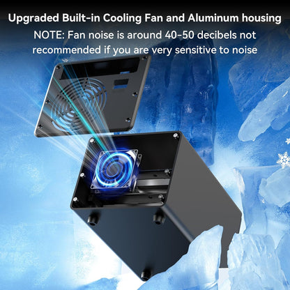 Hybrid 2*2.5/3.5" SATA HDD/SSD+3* M / B+M Key M.2 NVMe Enclosure with Cooling Fan and USB A/C 3.2 Gen 2, Hard Drive Enclosure Support 68TB(2*22TB HDD+3*8TB 2230/2242/2260/2280/22110 SSDs)