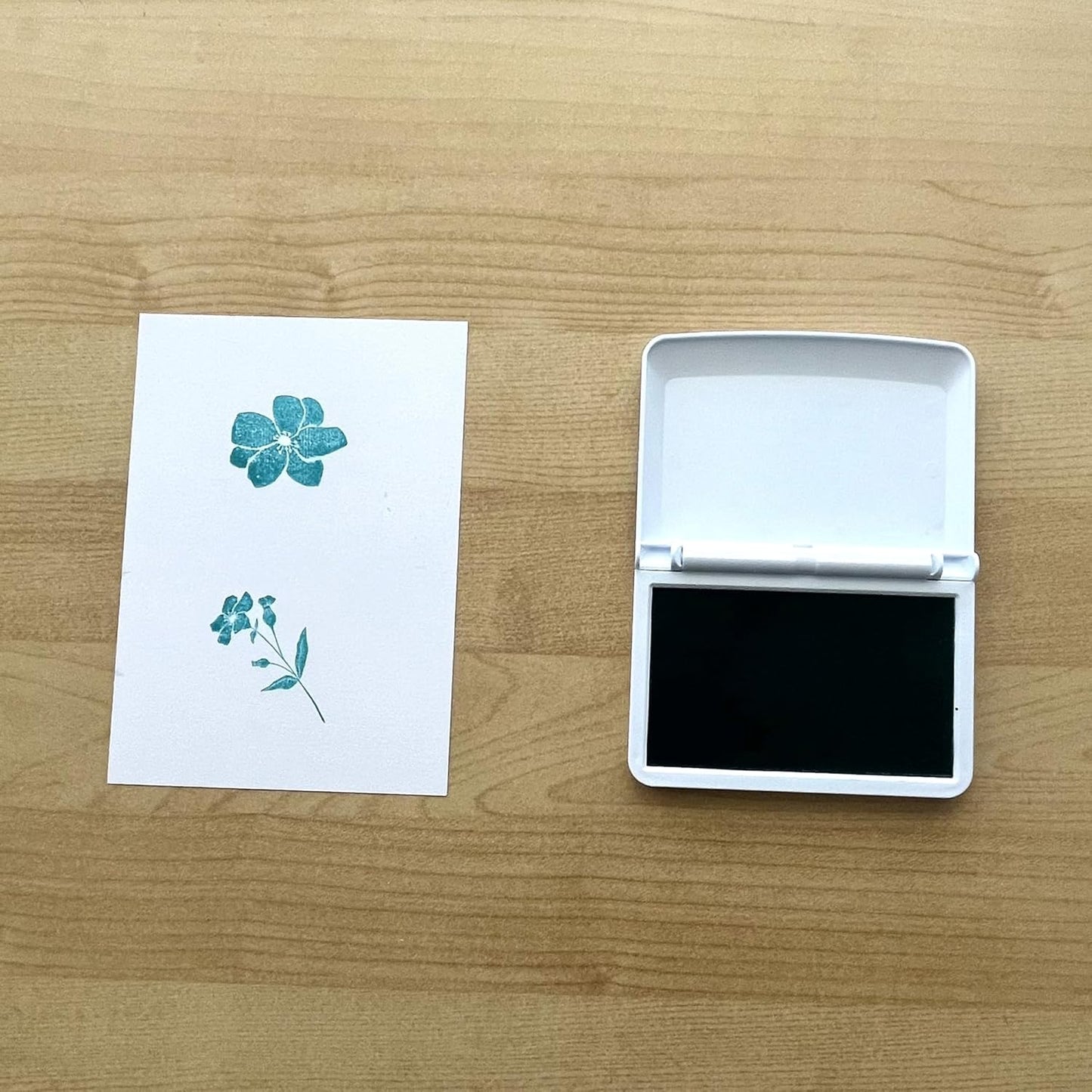 COLOP Make Series, Ink Stamp Pads, with Non-Toxic Premium Ink, Water-Based Acid-Free (Fresh Mint, Make 2-2-3/4" x 4-1/4")