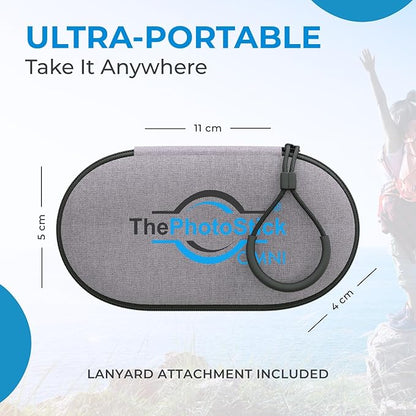 ThePhotoStick Omni 128GB (2 Pack) - Secure Photo & Video Backup | ThePhotoStick Omni Protective Case - Water Resistant & Shockproof USB Storage