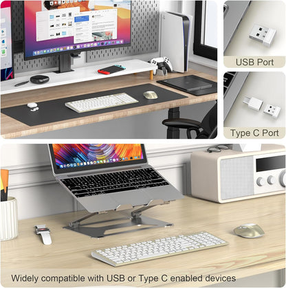 Wireless Keyboard and Mouse, USB Type C Rechargeable Slim Silent Keyboard Mouse, Compact Full-Size Keyboard with Number Pad and Cover for Windows, macOS, PC/Computer/Laptop - Gold