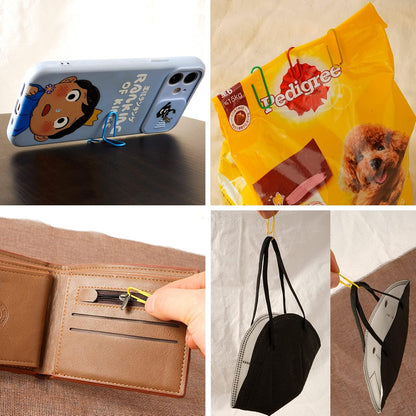 Colored Paper Clips,560 Pcs Medium 1.3 Inch (33 mm) Paper Clips Great for Office School Supplies Colorful Paperclip