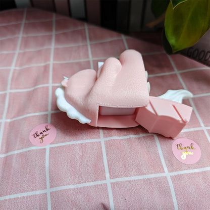 Unicorn_Animal Stamp Roll Holder for Roll Stamps Postage Stamp Dispenser for Home Office, No Stamps, 1.18" Core, C01