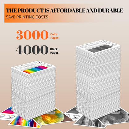 C310/C315 C310 C315 Toner Cartridge Replacement for Xerox 006R04356 006R04357 006R04358 006R04359 Toner Compatible for Xerox C310 C310DNI C310DNIM C315 C315DNI Color Printers (4-Pack)