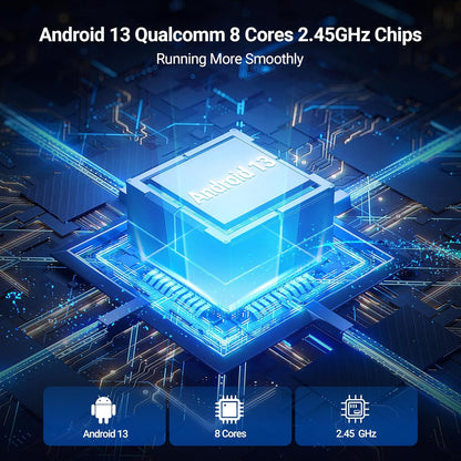 Inventory Scanner with Zebra Scanner, PDA with Pistol Grip, IP68 Rugged, NFC, 4G Wi-Fi 6, Handheld Warehouse