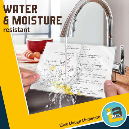 Self Adhesive Clear Laminating Roll 2 Pack 16" x 10' Each, Glossy Laminate Roll for Crafts, Clear Contact Paper Peel and Stick, Durable Laminating Film Roll 3 MIL