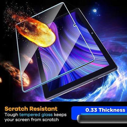 AACL 2-Pack Tempered Glass for All-New W10Y Fire HD 10 Screen Protector 10.1Inch (2023/2021,13th/11th Gen), 9H Glass for W10Y Fire HD 10 Tablet Screen Protector [Easy Installation][Anti-Scratch]