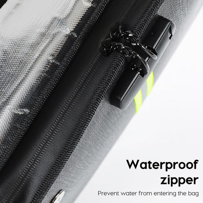 Fireproof Document Bag with Lock, Important Document Organizer for Home Safe, Waterproof Money Bag for Cash, Birth Certificate, Legal File, Passport