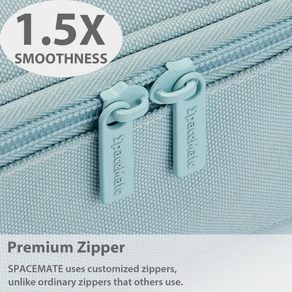 Pencil Case Pouch Box Bag School Supplies Girls Boys Kids, Cute Preppy Stuff Large Big Capacity Aesthetic Pen Organizer, Back to College Stationary, Pink, Classic Stlye, 1800ml