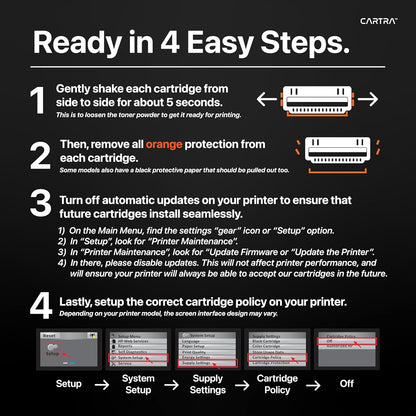 508X 508A Toner Cartridges 4 Pack, Compatible Replacement for HP 508X, HP 508A Cyan Magenta Black Yellow Ink Cartridges for HP Printers, Work with HP Color Laser Printer M553 M577, Flow MFP M577