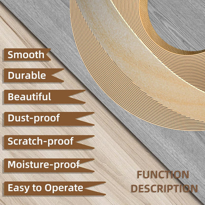 GSCIT Club Birch Edge Banding, 1 inch x 50ft roll of Veneer Edge Banding Preglued Flexible, Real Wood Tape Banding