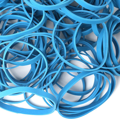 AMUU Rubber Bands Size # 64 Blue 0.5bl Rubber Band 110pcs #64 rubber band for Office Supplies Home money File Folders Strong Elastic Rubber Bands
