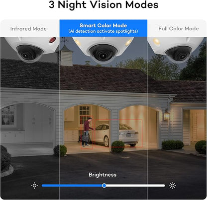 ONWOTE 12MP NVR 32 Channel Security Camera System, Face Recognition & AcuSearch, 24x 5MP 30FPS PoE IP Cameras, AI Color Night, 32CH 6K 4K Commercial NVR 8TB, 4 HDD Ports Support 40TB, Business CCTV