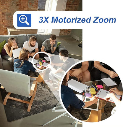GW Security 32 Channel UltraHD 12MP 6K @ 30FPS Realtime 3X Motorized Zoom PoE Security Camera System with 16 x 12MP IP Two-Way Audio Full-Time Color Night Vision Outdoor/Indoor Smart AI Bullet Cameras