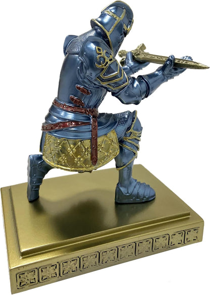 Medieval Knight Pen Holder Office Desk Decor Gifts for Men Father Husband Him Unique