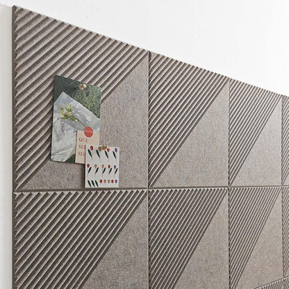 Large Cork Board for Walls 48"x 36", 12 Pack Felt Wall Tiles with Safe Removable Adhesive Tabs, Cork Board for Office,Pinboard Bulletin Board (Deep Camel, 48" x 36" 12 Pack)