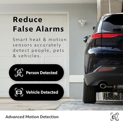 Swann AdvancedX Wired NVR 4K Security Camera System, 8 Channels, 8 PoE Cameras Outdoor, 1TB HDD Storage, Color Night Vision, Smart AI Video Analytics/Alerts, Advanced Motion Detection, 24/7 Recording