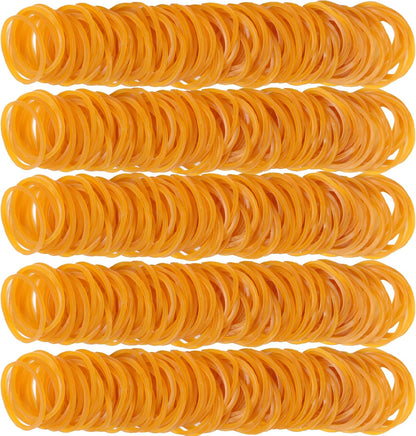 Rubber Bands 760pcs Size#10 Yellow Elastic Rubber Band 1inch Small Rubber Bands for Office Supplies Home