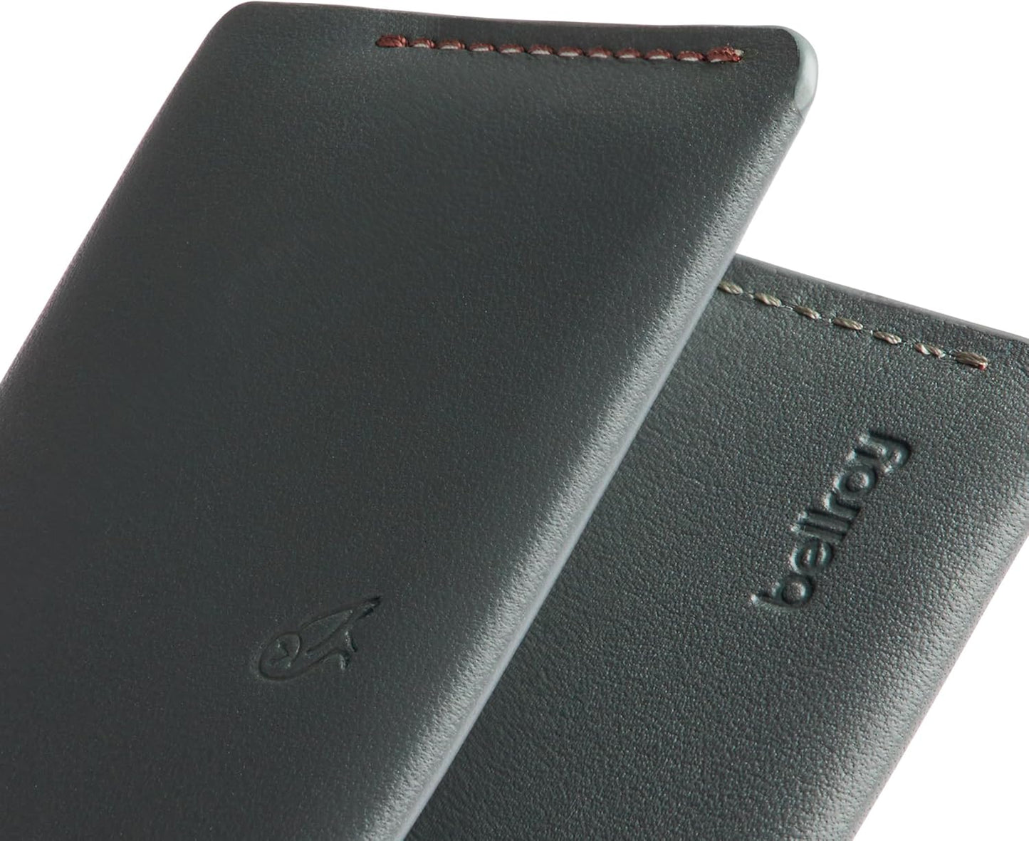 Bellroy Under Cover (slimline leather card wallet/holder with card storage, quick access slot, plus space for folded bills) - Everglade