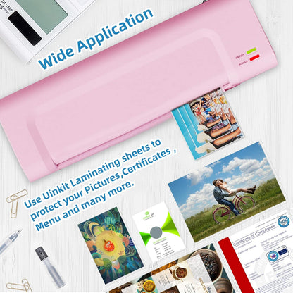 Uinkit 100Pack Thermal Laminating Sheets Hold 11x 17 Sheets 5mil Heavy Duty Laminating Pouches Menu Tabloid Size11.5X17.5 inches Lamination Sheets Paper for Laminator Clear Glossy Rounded Corner