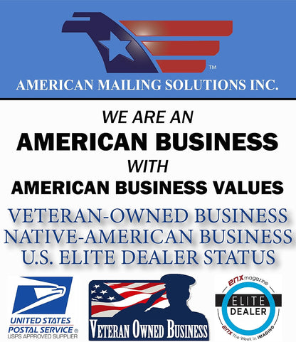 AMERICAN MAILING SOLUTIONS INC. | 2-Pack | Quadient IXINK1 Replacement Ink Cartridge for iX-1 Series Postage Meter