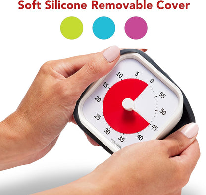 TIME TIMER 60 Minute MOD Education Edition ⁠— Visual Timer with Desktop Software for Kids Classroom Learning, Teachers Desk Clock, Study Tool and Office Meetings with Silent Operation (Sky Blue)