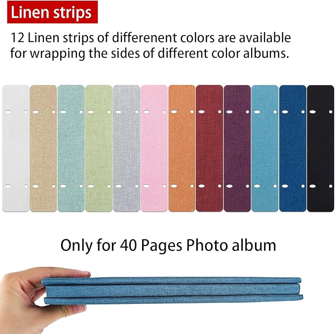 Vienrose Photo Album Self Adhesive Refill Pages for 11x10.6 inch Photo Album (10 Sheets/ 20 Pages)