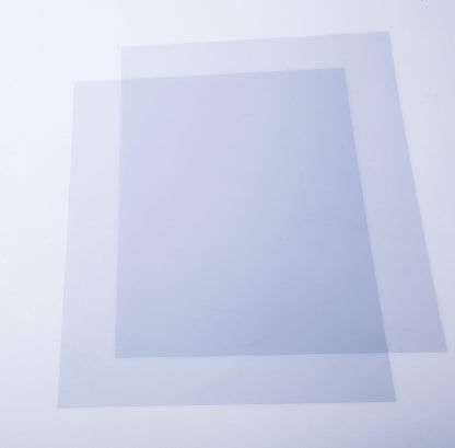 BNC 10 Mil 11 Inches by 17 Inches, Ledger Size PVC Binding Covers - Pack of 100, Clear