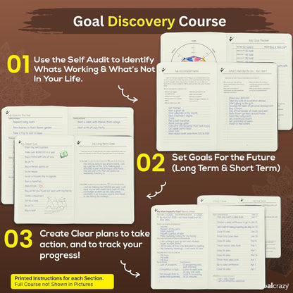 Undated Planner – 90 Day Guided Journal & Productivity Organizer, A5 Daily & Weekly Planner 2025 2026 with Goal Setting, Habit Tracker, To Do List, Academic & Work Calendar, Leather Hardcover - Brown