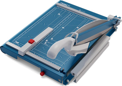 Dahle 565 Premium Guillotine Trimmer, 15" Cut Length, 35 Sheet Capacity, Self-Sharpening Blade, Automatic Clamp, w/Safety Guard