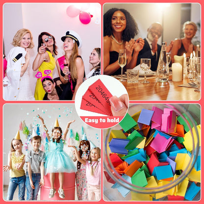 Kosiz 504 Sheets 25 Bid Raffle Ticket with Different Numbers Per Sheet Chinese Auction Tickets for Events Church Basket Auction Silent (Red)