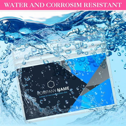 Marspark 50 Sets Clear Name Tags with Lanyard, Lanyards for ID Badges Reusable Strap with ID Holder Plastic Name Badges for Adults Business School Church Conference (Pink)