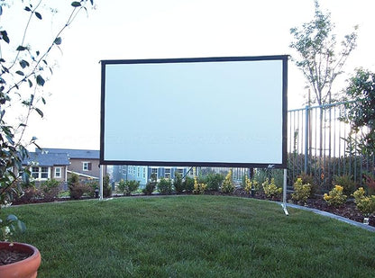 Elite Screens Yard Master 2, 135-INCH 16:9, 4K / 8K Ultra HD, Active 3D, HDR Ready Portable Foldaway Movie Home Theater Projector Screen, REAR Projection - OMS135HR2