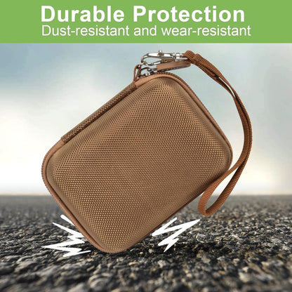 Case Compatible with VAHOIALD FHD 1080P Digital Camera/for CAMKORY Digital Point and Shoot/for Kodak PIXPRO FZ45-BK 16MP Vlogging/for IWEUKJLO/for Nsoela, Holder for SD Card More (Dark Brown)