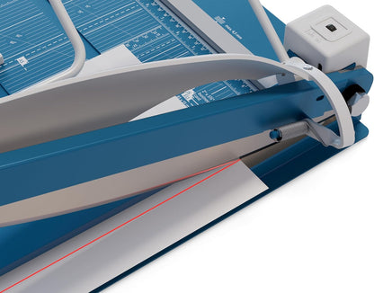 Dahle 564 Premium Guillotine Trimmer w/Laser, 14" Cut Length, 40 Sheet Capacity, Self-Sharpening, Manual Clamp, w/Safety Guard