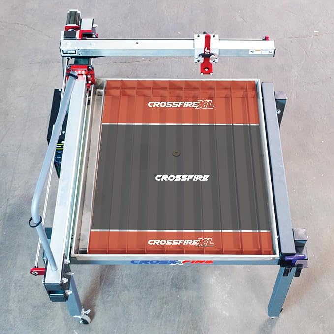 Langmuir Systems - CrossFire CNC Plasma Table Bundle with Razor Weld 45 Cutter